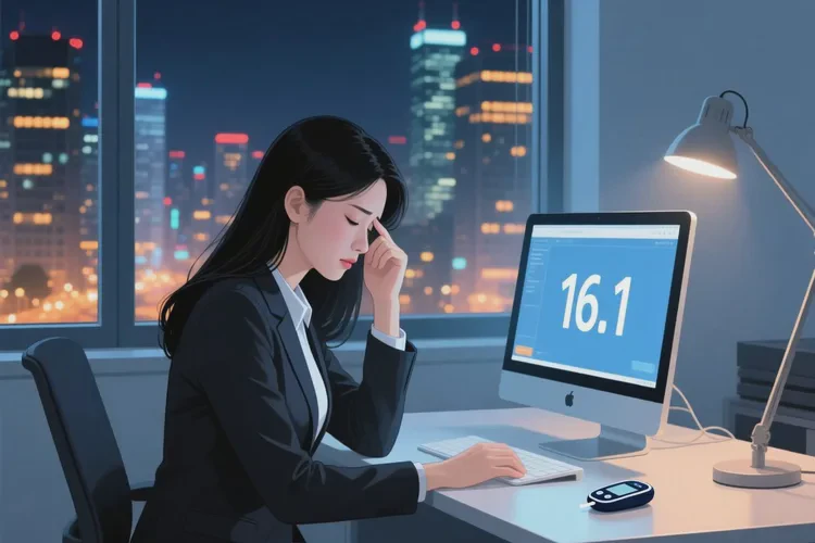 37歲晚上血糖16.1是怎么回事(圖2)