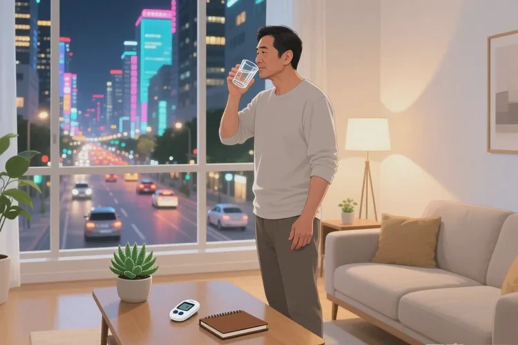 38岁晚餐血糖25.7是怎么回事(图2)