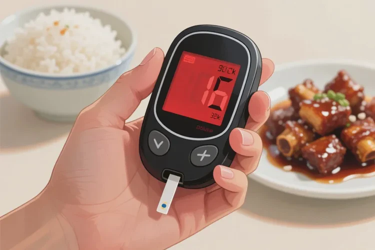 37歲中餐血糖26.8是怎么回事(圖2)