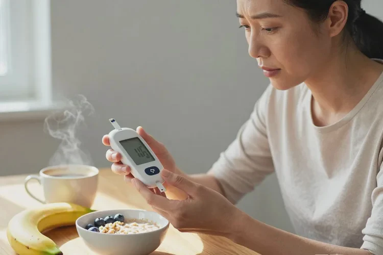 37岁早餐血糖6.4是怎么回事(图1)