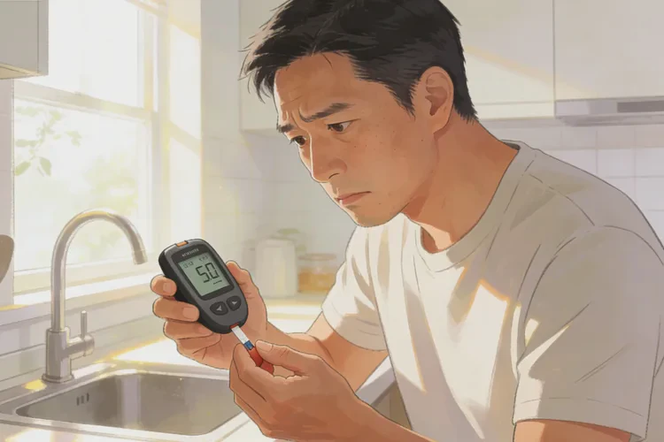 37岁早上空腹血糖17点6是怎么回事(图1)