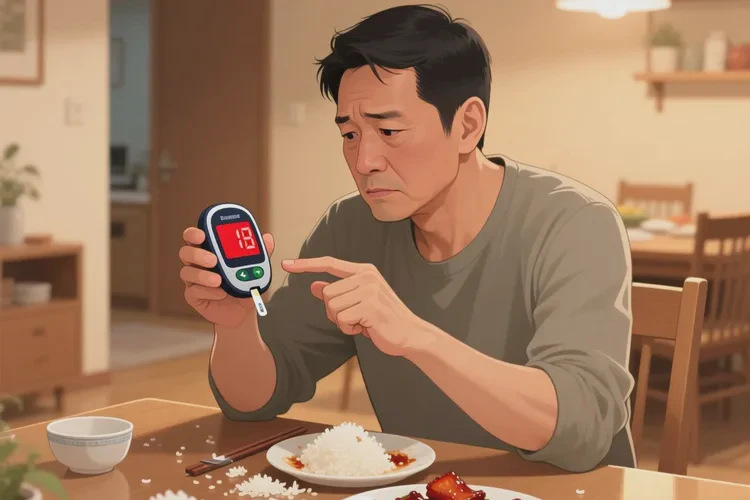 37岁晚餐血糖30.9是怎么回事(图1)