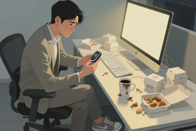 38岁餐后血糖28.8是怎么回事(图1)