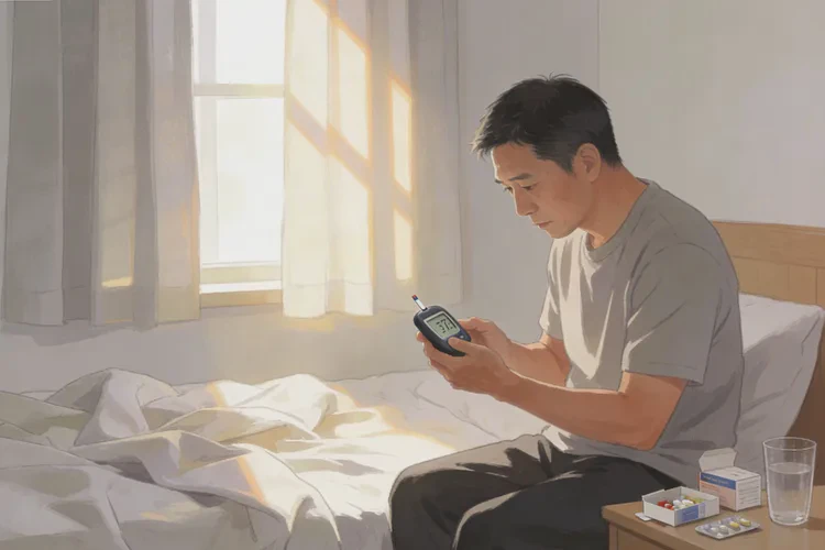 37歲早上空腹血糖26.6是怎么回事(圖1)