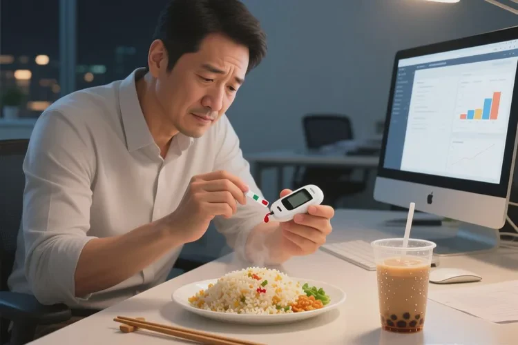 37岁晚餐血糖9.4是怎么回事(图1)