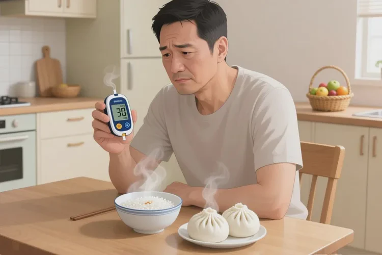 37岁早餐血糖7.5是怎么回事(图1)