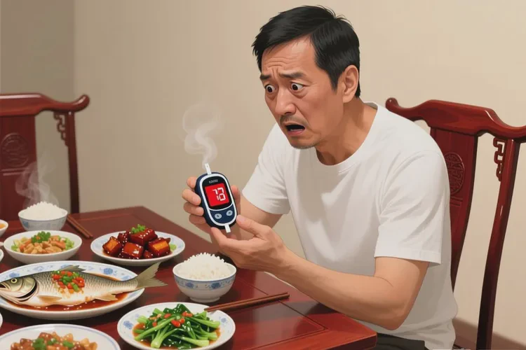 37歲中餐血糖28.7是怎么回事(圖1)
