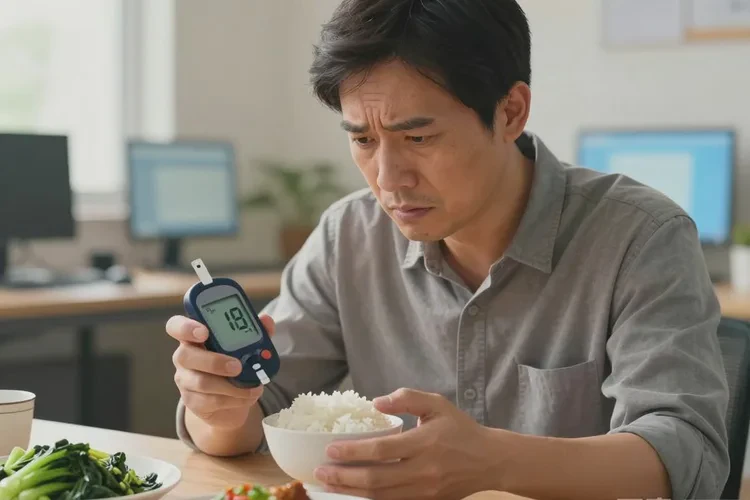 37岁中餐血糖15.8是怎么回事(图1)