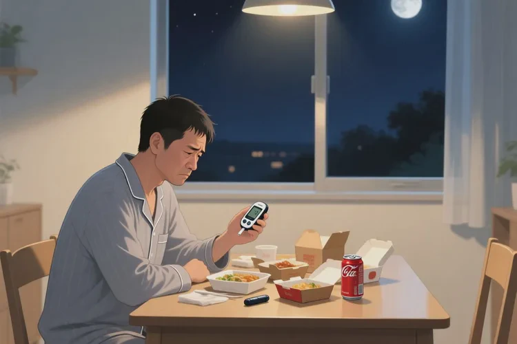 38歲晚餐血糖17點(diǎn)8是怎么回事(圖1)