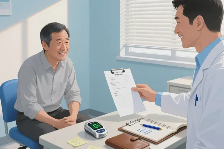 38岁晚餐血糖13.6是怎么回事(图3)