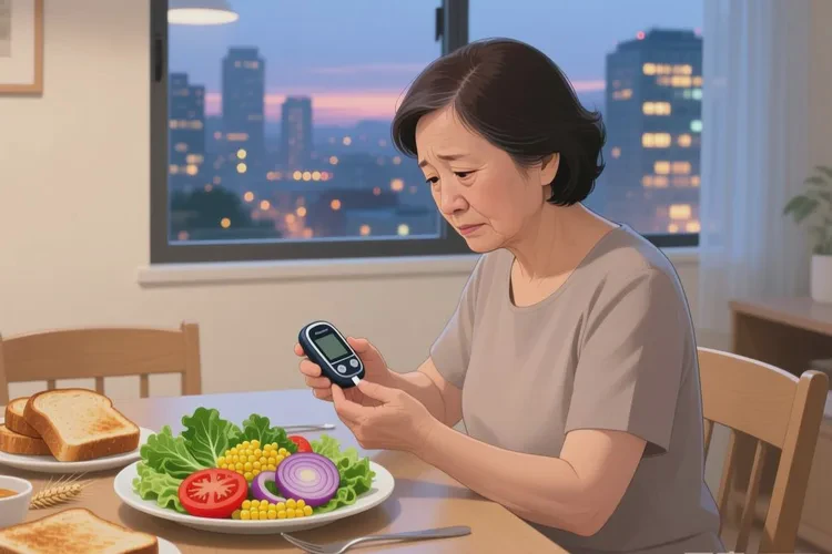 38岁晚餐血糖4点0是怎么回事(图1)