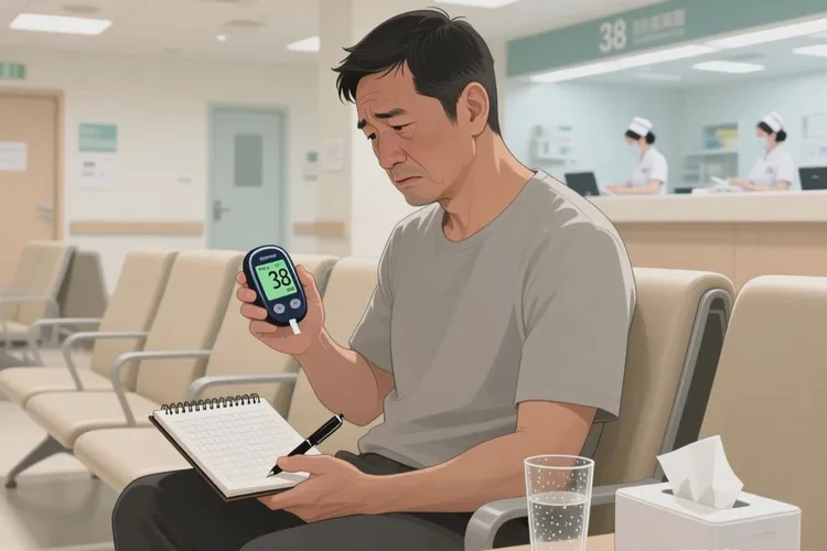 38歲空腹血糖21.8是怎么回事(圖1)