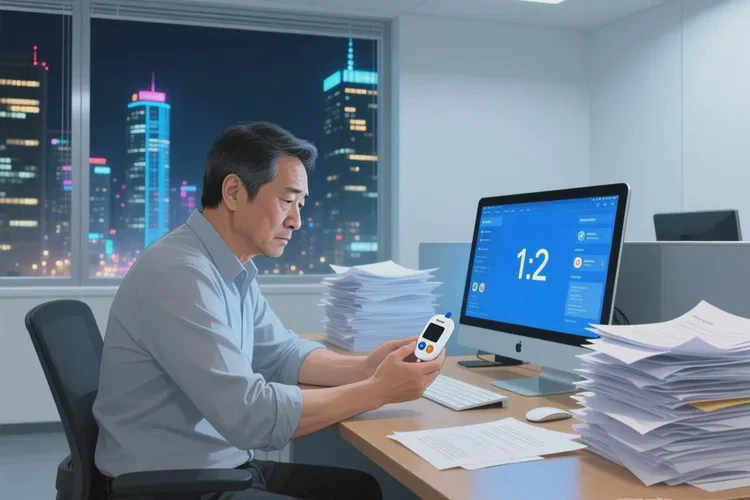 38岁晚餐血糖20.2是怎么回事(图2)