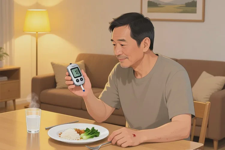 38岁晚餐血糖11.2是怎么回事(图1)