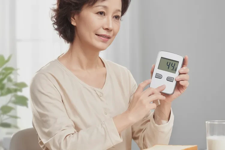 46岁中餐血糖4.4是怎么回事(图1)