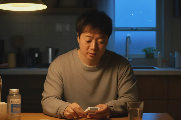 46岁晚上血糖30.1是怎么回事(图1)