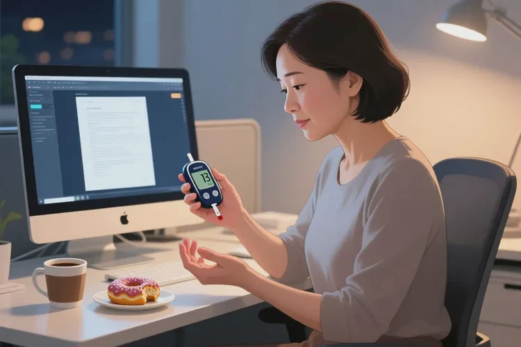 38歲晚餐血糖15.3是怎么回事(圖2)