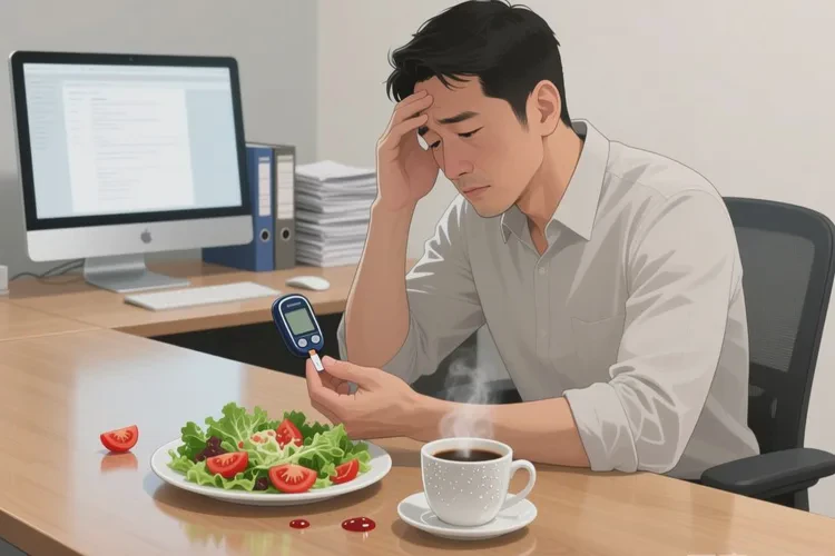 37岁中餐血糖4.3是怎么回事(图1)