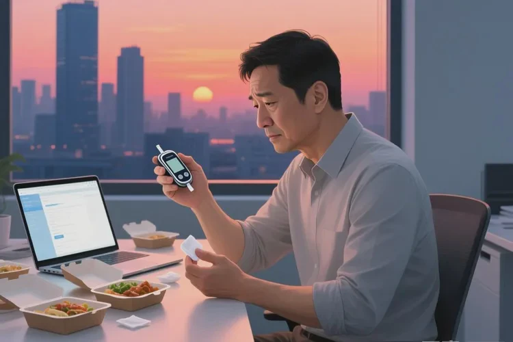 37岁中餐血糖13点8是怎么回事(图1)