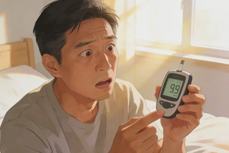 37岁早上空腹血糖26.2是怎么回事(图1)