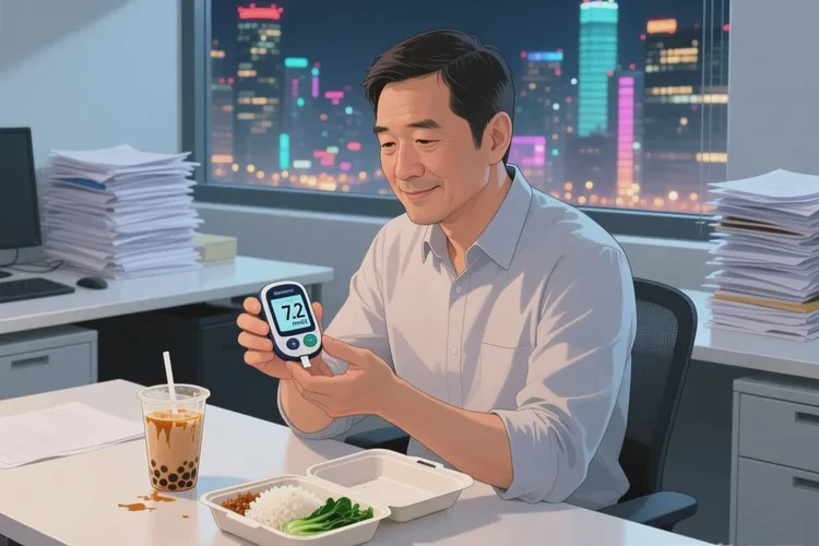 38岁餐后血糖12.1是怎么回事(图1)