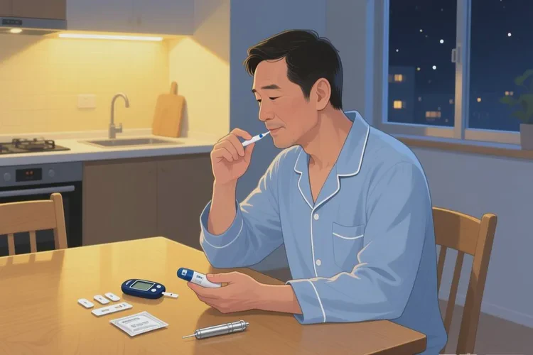 38岁晚餐血糖8.4是怎么回事(图1)