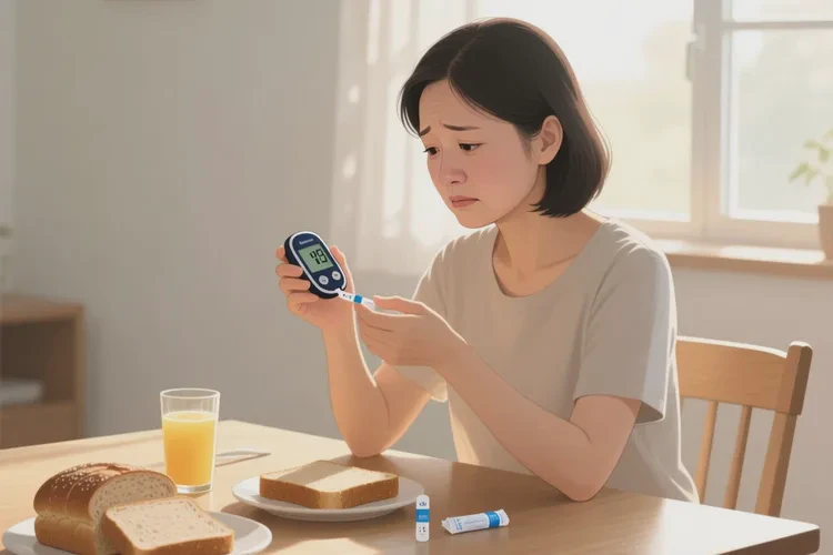 38歲早餐血糖8點(diǎn)2是怎么回事(圖1)