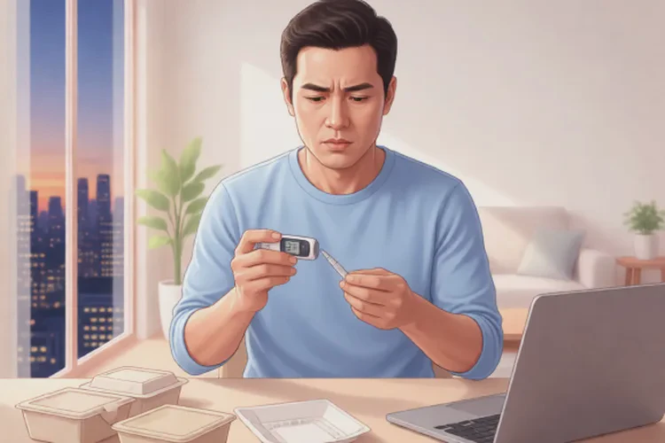 38岁中餐血糖10点8是怎么回事(图1)