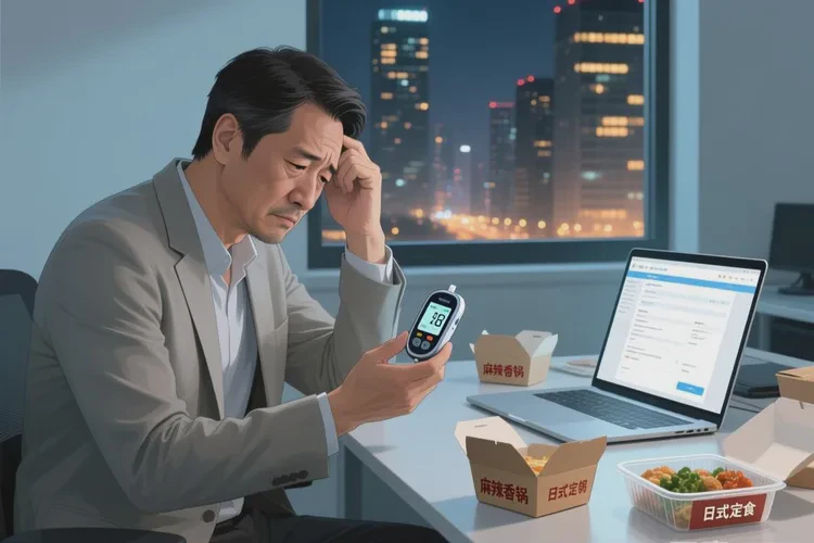 38歲晚餐血糖25.3是怎么回事(圖1)