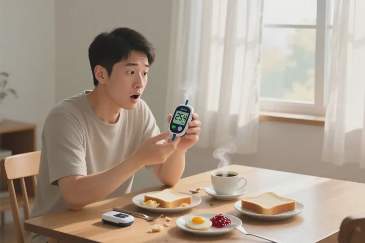 38岁早餐血糖25.4是怎么回事(图1)