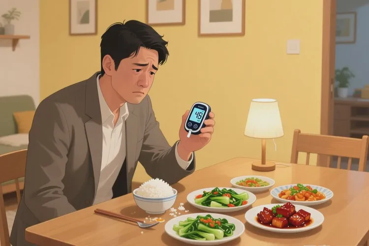 37歲晚餐血糖10.0是怎么回事(圖1)