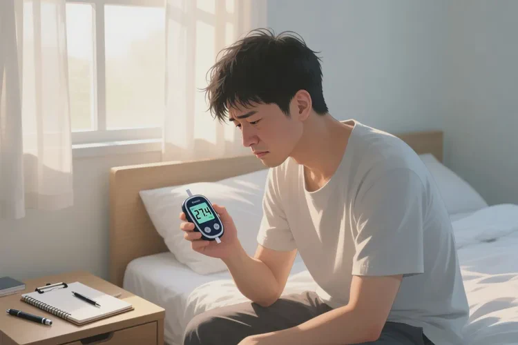 37岁早上空腹血糖27.4是怎么回事(图1)