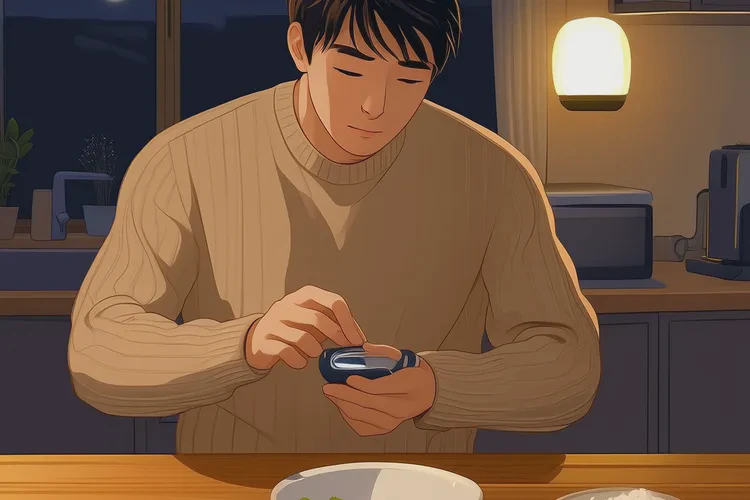 46岁晚上血糖12.3是怎么回事(图1)