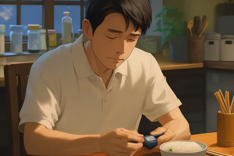 46歲晚餐血糖17點(diǎn)4是怎么回事(圖1)