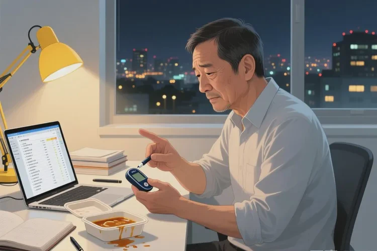 38歲晚餐血糖7點(diǎn)1是怎么回事(圖1)