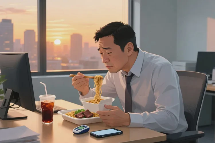 38岁中餐血糖17点4是怎么回事(图2)