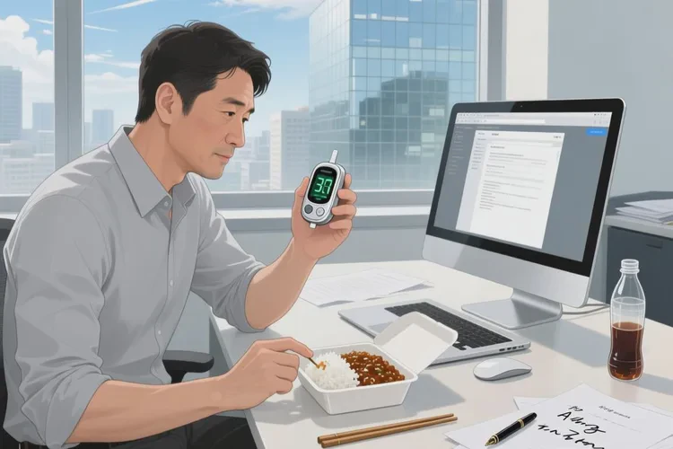 37岁中餐血糖13点7是怎么回事(图1)