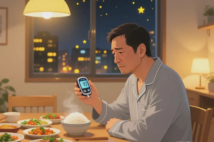 37歲晚餐血糖27.8是怎么回事(圖1)