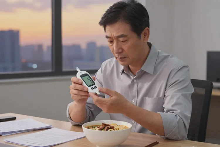 37歲中餐血糖22.2是怎么回事(圖1)