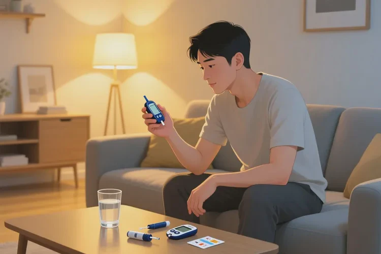 38岁晚餐血糖27.2是怎么回事(图1)