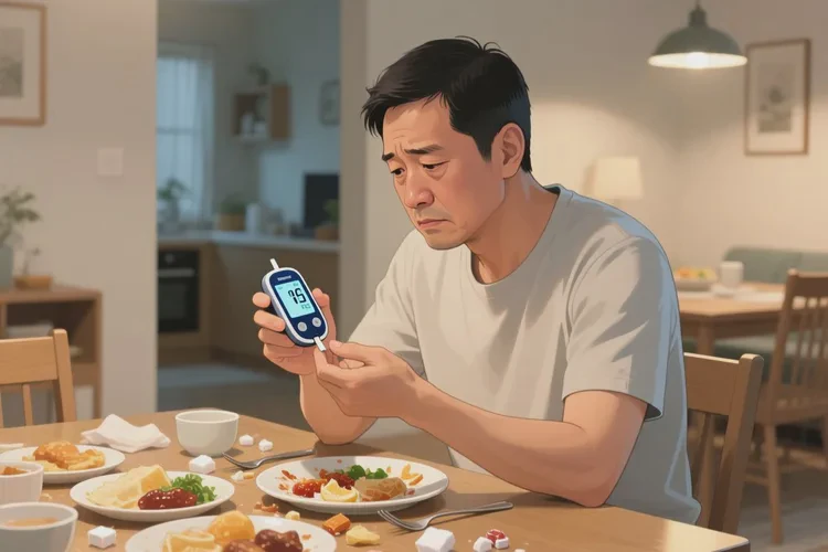 37歲中餐血糖18點(diǎn)1是怎么回事(圖1)