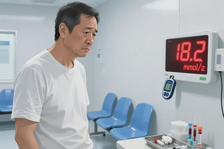 38岁空腹血糖13点6是怎么回事(图1)