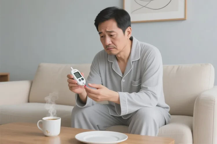 38岁晚餐血糖18.4是怎么回事(图1)