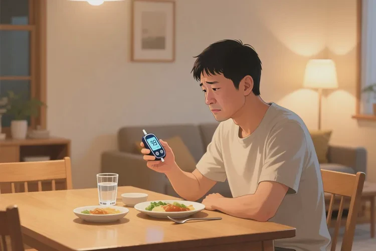 37歲晚餐血糖13點(diǎn)1是怎么回事(圖1)