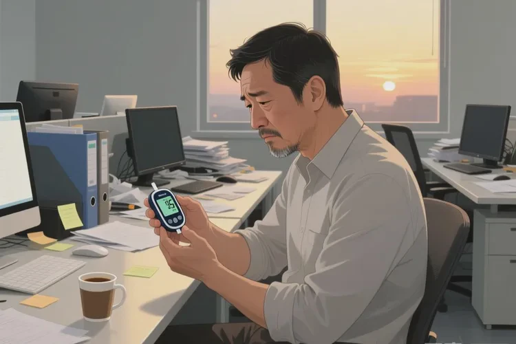 38岁早上空腹血糖15.6是怎么回事(图1)