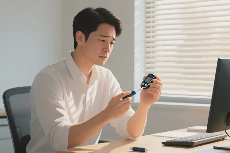 37岁中午血糖13.6是怎么回事(图1)