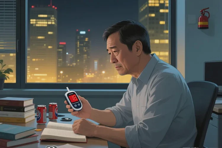 38岁餐后血糖24.3是怎么回事(图1)