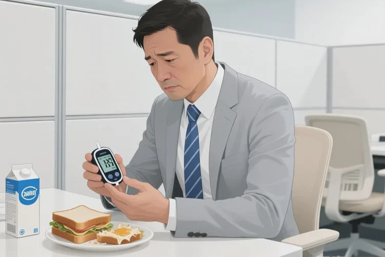 37岁中餐血糖23.5是怎么回事(图1)