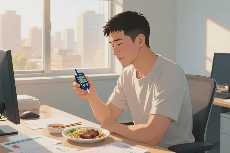 38岁中餐血糖4点7是怎么回事(图1)