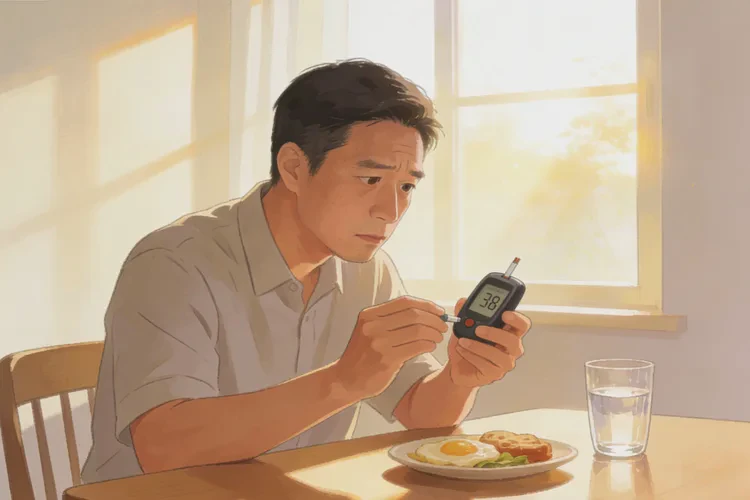 38岁早上空腹血糖22.7是怎么回事(图1)